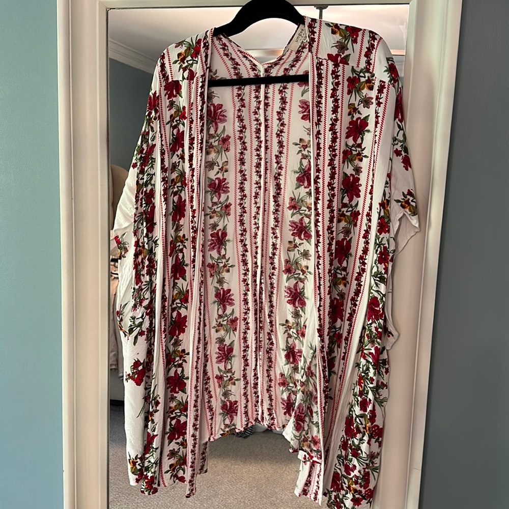 Altared State- Flower Kimono- Size XL